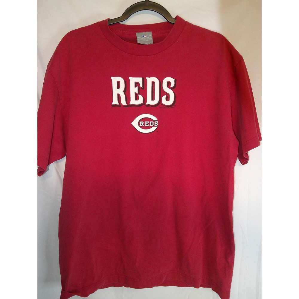 Cincinnati Reds MLB Baseball T Shirt Men's‎ Red Short Sleeve Tee